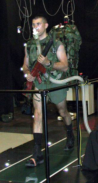 Rucksacks carried by Warfighters